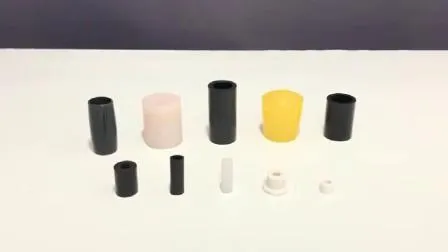 カスタム成形SBR NBR EPDMブッシングスプリングソリッドゴムシリンダー