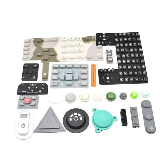 高品質シリコンボタンのための効率的なゴム成形サービス